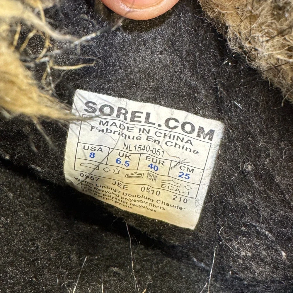 Sorel one buttons